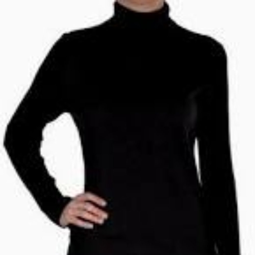Leo And Nicole Turtleneck Sweater - Ribbed - 100%